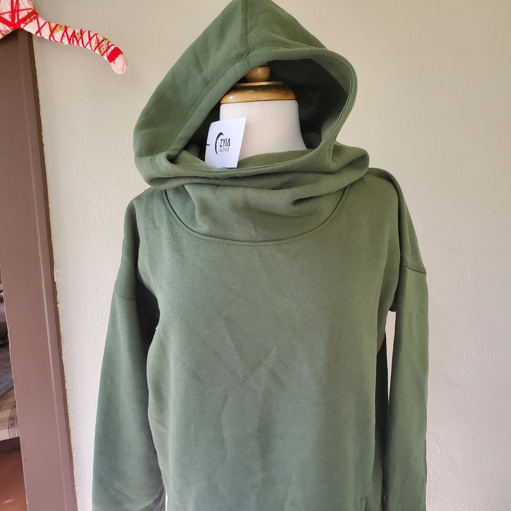 Cowl neck  hoodie